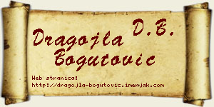 Dragojla Bogutović vizit kartica